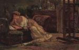 In Het Atelier
Toile by Edouard Verschaffelt