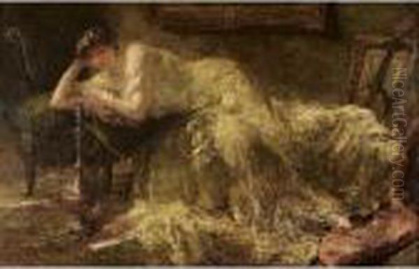 La Belle Odalisque Au Narghile - view 1