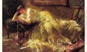 " La Belle Odalisque ". by Edouard Verschaffelt