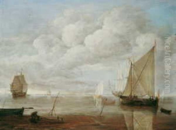 Segelschiffe In Kustennahem Gewasser - view 1
