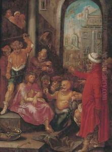 The Mocking of Christ by Hieronymus Francken