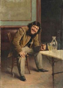 In the cafe