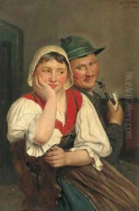 A Bavarian courtship by August Frind