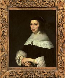 Portrait Of A Lady by Johannes Cornelisz. Verspronck