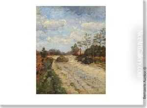 Paysage A La Ferme. by Theodoor Verstraete