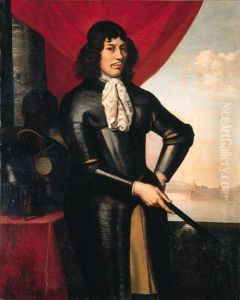Portrait Of A Military Commander by Daniel Vertangen