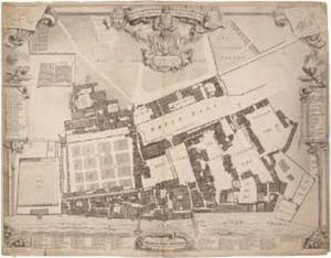 A Survey And Ground Plot Of The Royal Palace Of White Hall