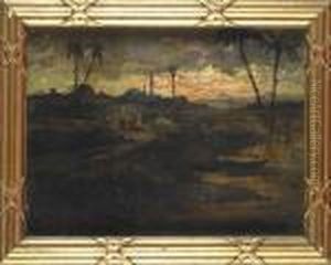 Paesaggio Orientale by Achille Vertunni