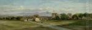 Campagnalandschaft Mit Blick Auf Den Aquedotto Di Claudio Campagnalandschaft Mit Blick Auf Den Aquedotto Di Claudio