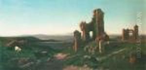 Paesaggio Romano by Achille Vertunni