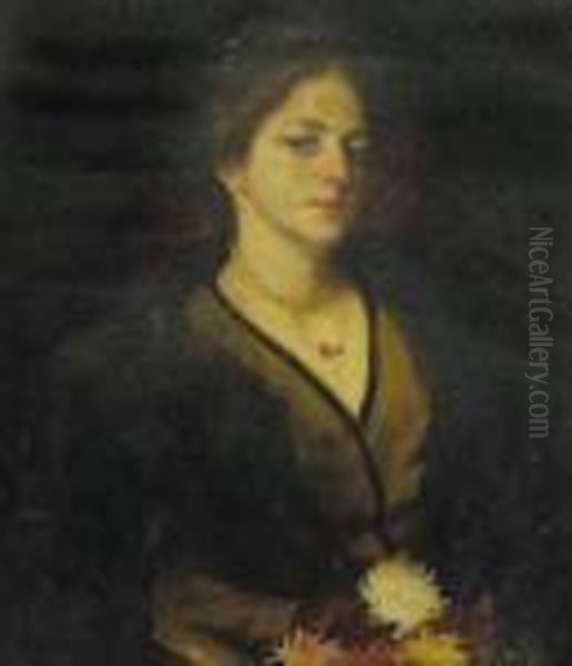 "ritratto Di Signora Con Fiori" - view 1