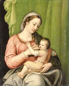The Madonna and Child by Sebastiano Filippi (Bastianino)