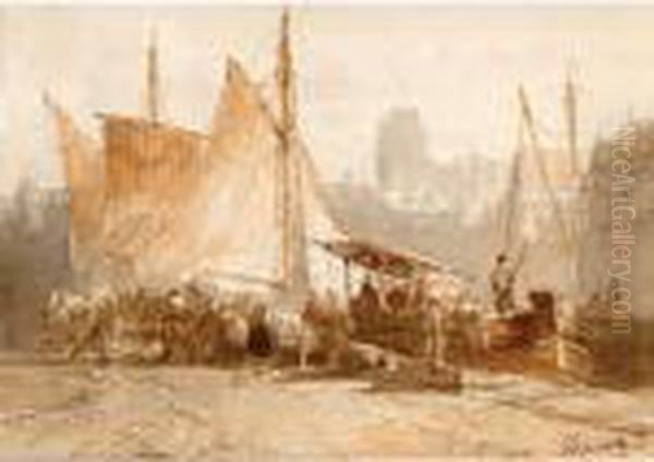 Unloading The Catch, Dordrecht - view 1