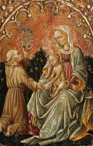 The Madonna and Child with Saint Bernardino of Siena