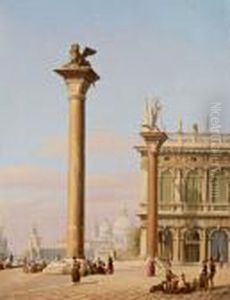 La Piazzetta Con La Biblioteca Marciana