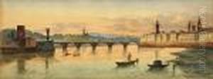 Tramonto Sull'arno