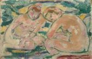 Bagnanti by Ludolf Henric Verworner