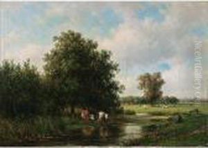 Landschap Bij Oosterhout"