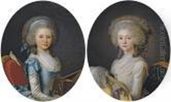 Portrait D'emilie-angelique De Serent - view 1