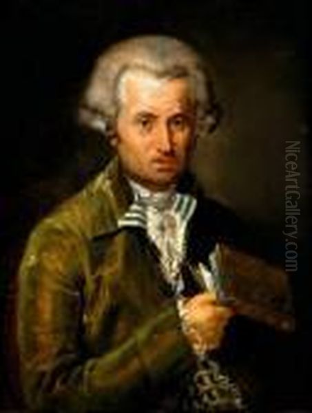 Portrait D'homme Au Livre - view 1
