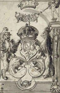 Design of a Stained-Glass Panel by Hans Funk