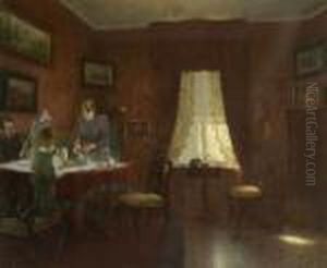 Kaffeestunde. by Charles Guy Vetter