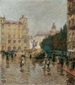 Regentag In Munchen