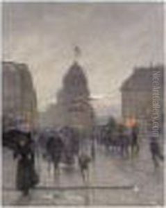 Karlplatz, Munich by Charles Guy Vetter