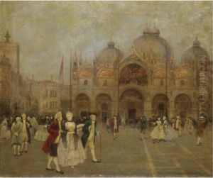 Piazza San Marco, Venezia by Cesare Vianello