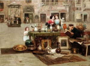 The Old Antique Seller