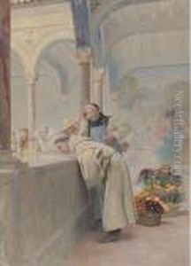 Un Scandale by Jehan Georges Vibert