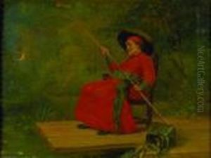 Catch Of The Day by Jehan Georges Vibert
