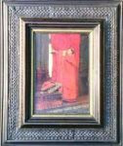 Through The Looking Glass by Jehan Georges Vibert