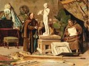 The Connoisseurs by Jehan Georges Vibert