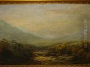 Showery Weather Glengarriff by Alfred Vickers