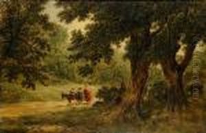 The Gypsies Home by Alfred Vickers
