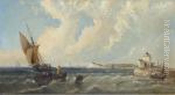 A Close Encounter Off The Harbour Mouth - view 1