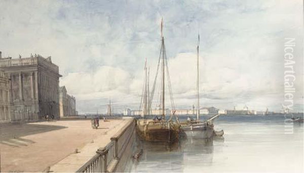 The Winter Palace At St. Petersburg, Russia - view 1