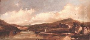 An Extensive River Landscape An Extensive River Landscape
