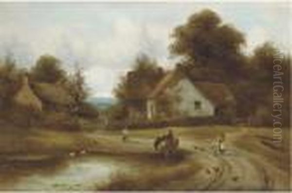 Watering The Horses - view 1