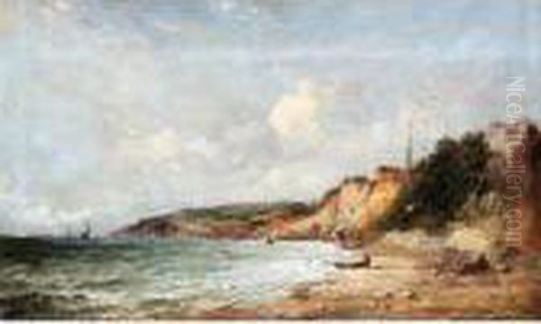 A Coastal View, Probably The Isle Of Wight - view 1