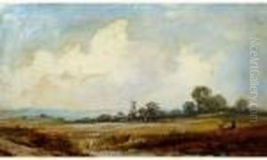 Vue Du Village
Huile Sur Panneau by Alfred Vickers