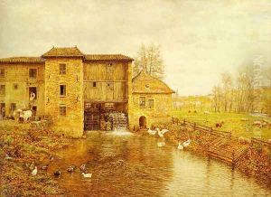 Le Moulin de Gatellier by Marie-Francois-Firmin Girard