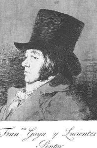 Caprichos Plate 1 Francisco Goya Y Lucientes by Francisco Goya Fuendetodos