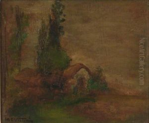 Paisaje Con Rancho by Miguel Carlos Victorica