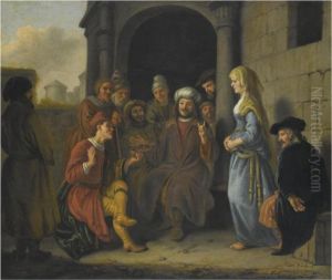 Boaz Recieves The Shoe Of Inheritance