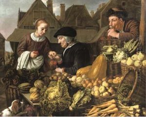 A Young Woman Buying Fruit