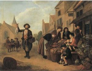 A Vegetable Market by Jan Victors