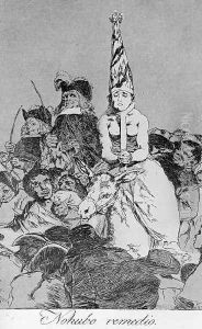 Caprichos Plate 24 Nothing Could Be Done About It