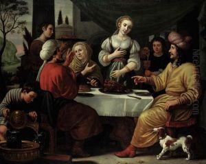 Eliezer At The House Of Rebecca